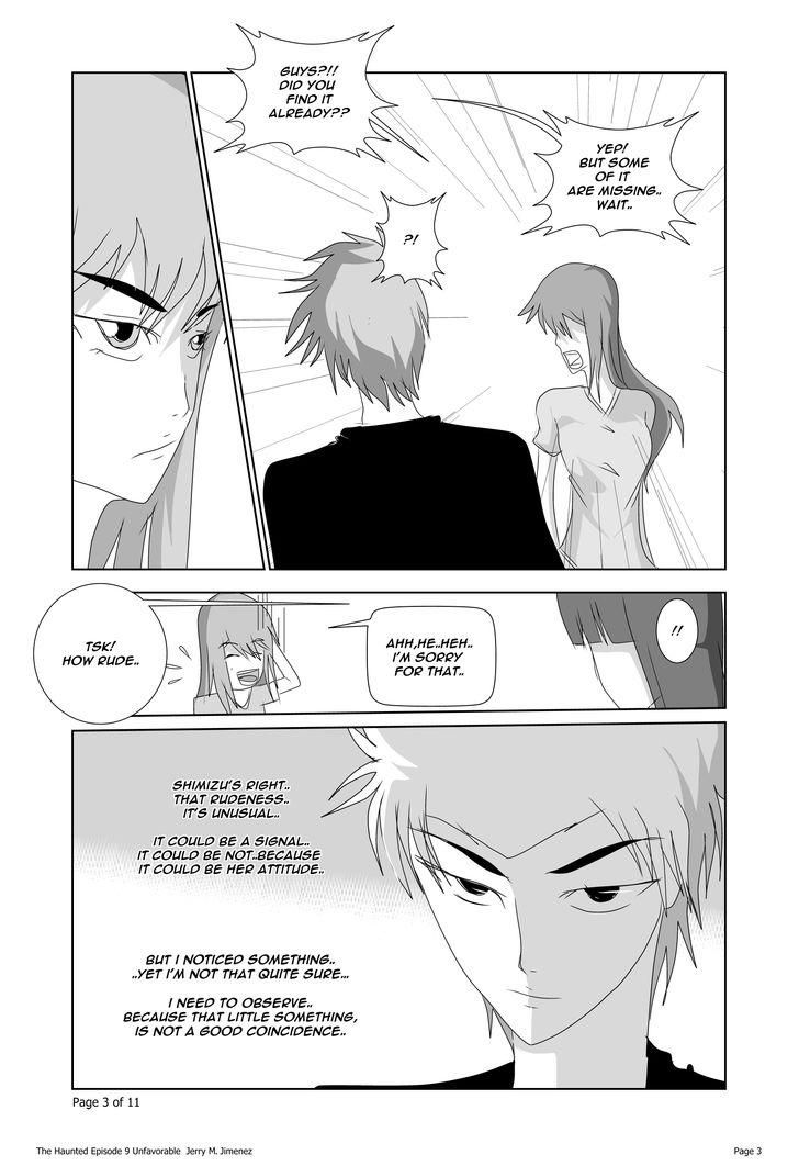 The Haunted Chapter 9 page 4 - Chapter 9 : Unfavorable