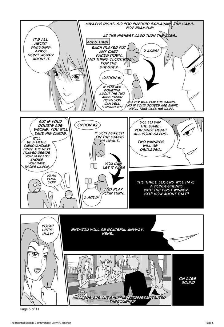 The Haunted Chapter 9 page 6 - Chapter 9 : Unfavorable