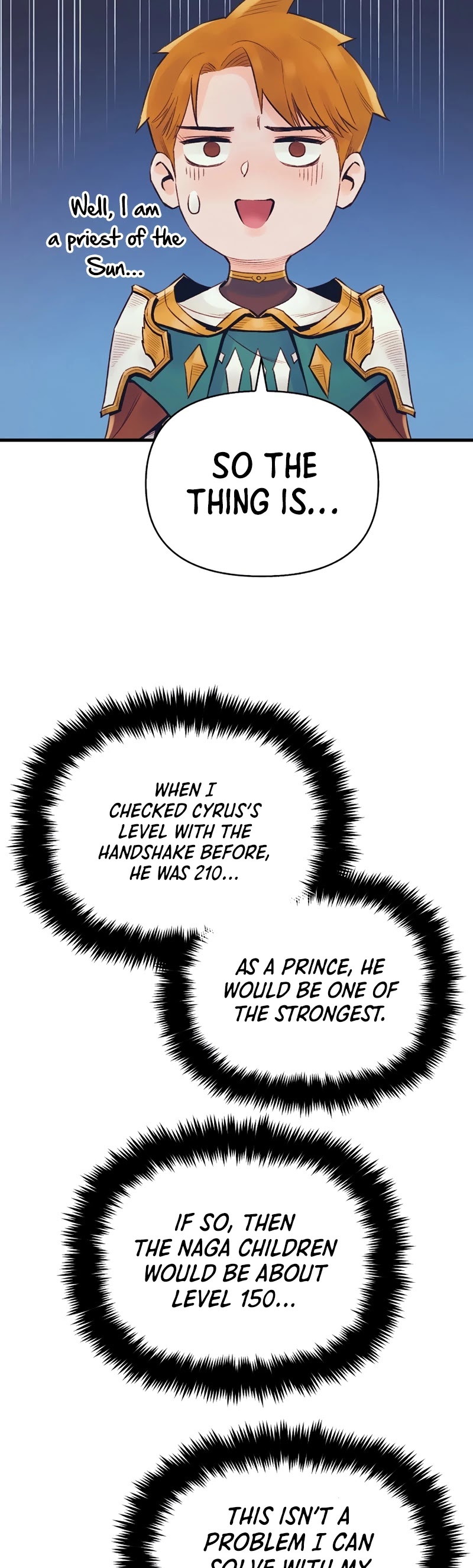 The Healing Priest of the Sun Chapter 43 page 31 - Chapter 43