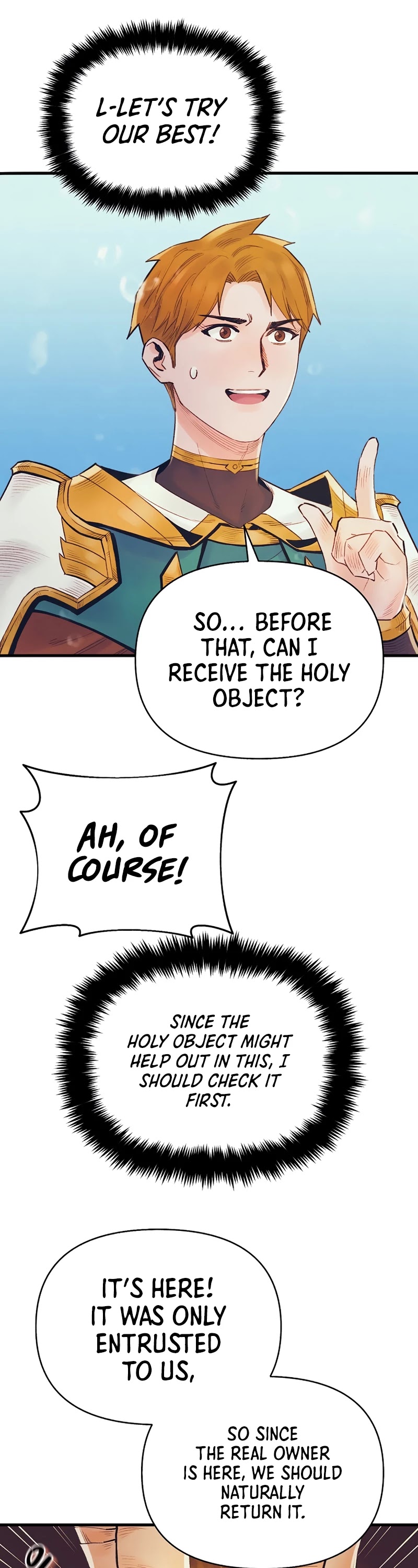 The Healing Priest of the Sun Chapter 43 page 34 - Chapter 43