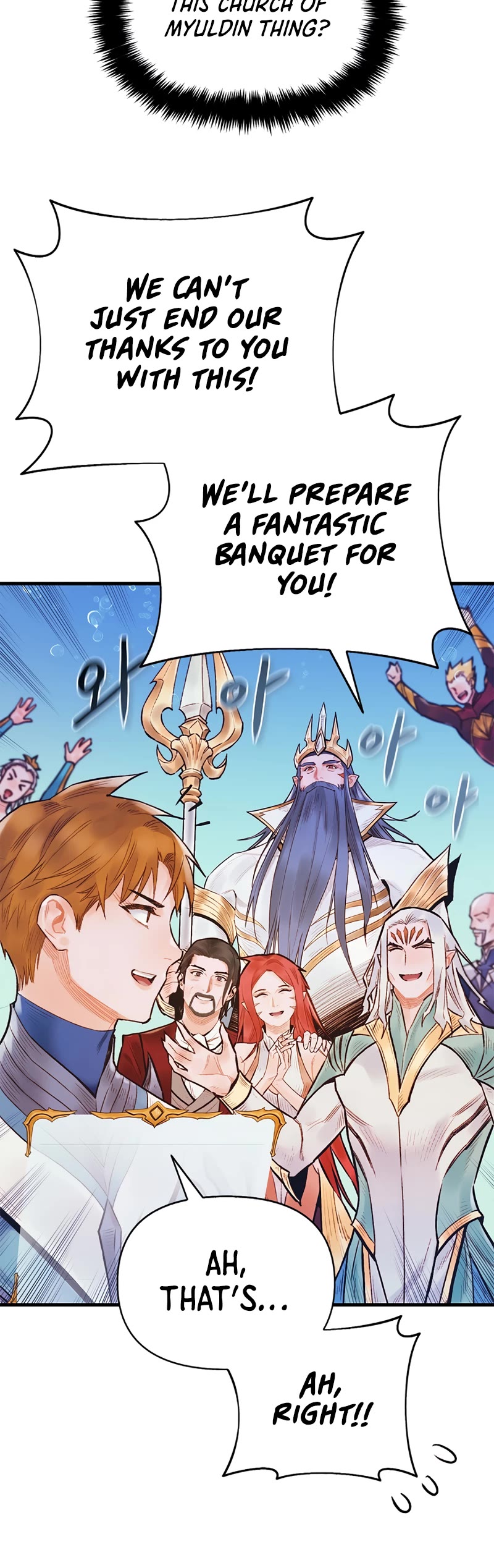The Healing Priest of the Sun Chapter 48 page 33 - Chapter 48: Season 1 END