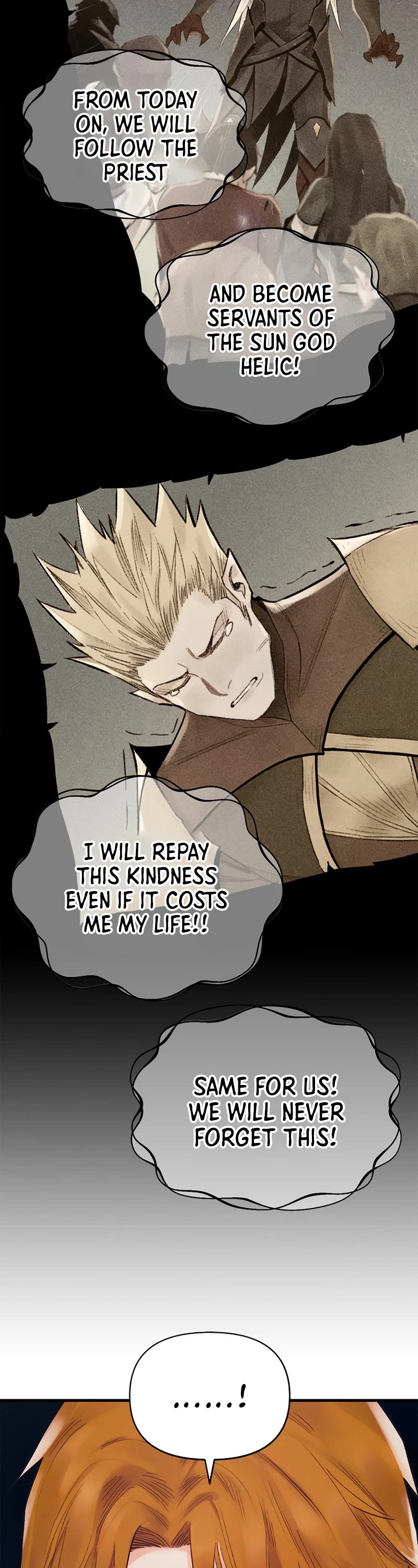 The Healing Priest of the Sun Chapter 48 page 43 - Chapter 48: Season 1 END