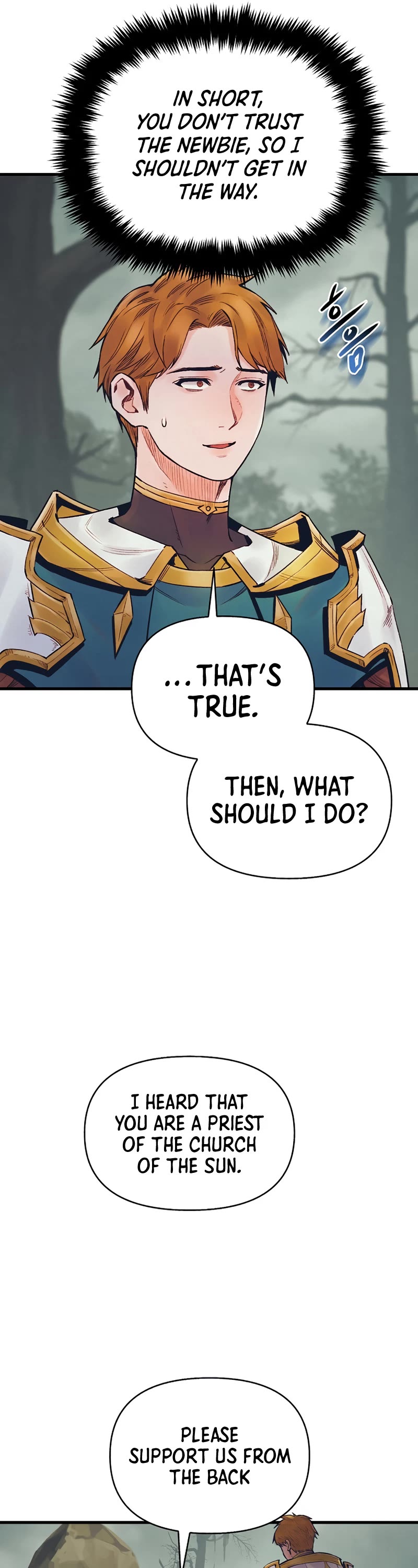 The Healing Priest of the Sun Chapter 49 page 22 - Chapter 49