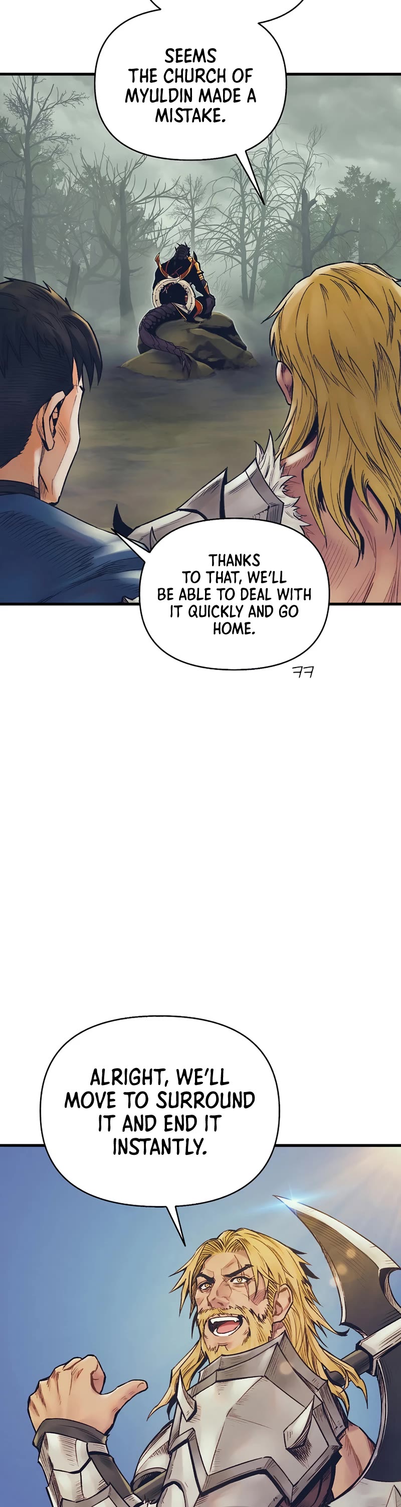 The Healing Priest of the Sun Chapter 49 page 36 - Chapter 49