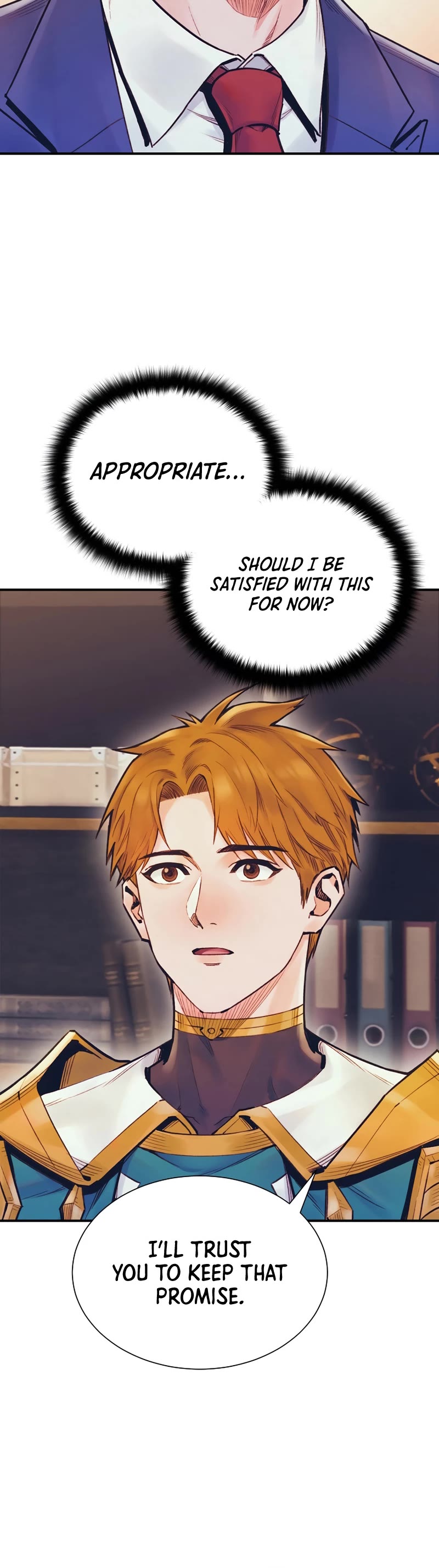The Healing Priest of the Sun Chapter 56 page 33 - Chapter 56