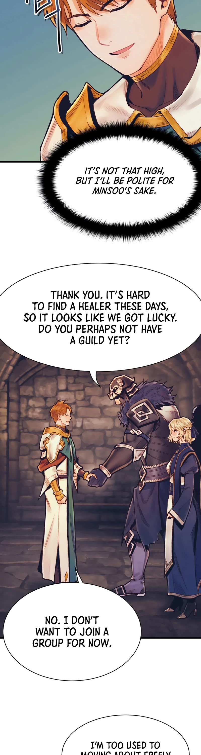The Healing Priest of the Sun Chapter 60 page 31 - Chapter 60