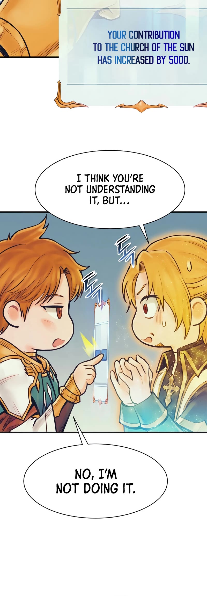 The Healing Priest of the Sun Chapter 64 page 17 - Chapter 64