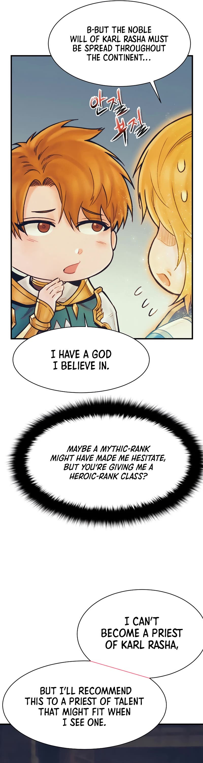 The Healing Priest of the Sun Chapter 64 page 18 - Chapter 64