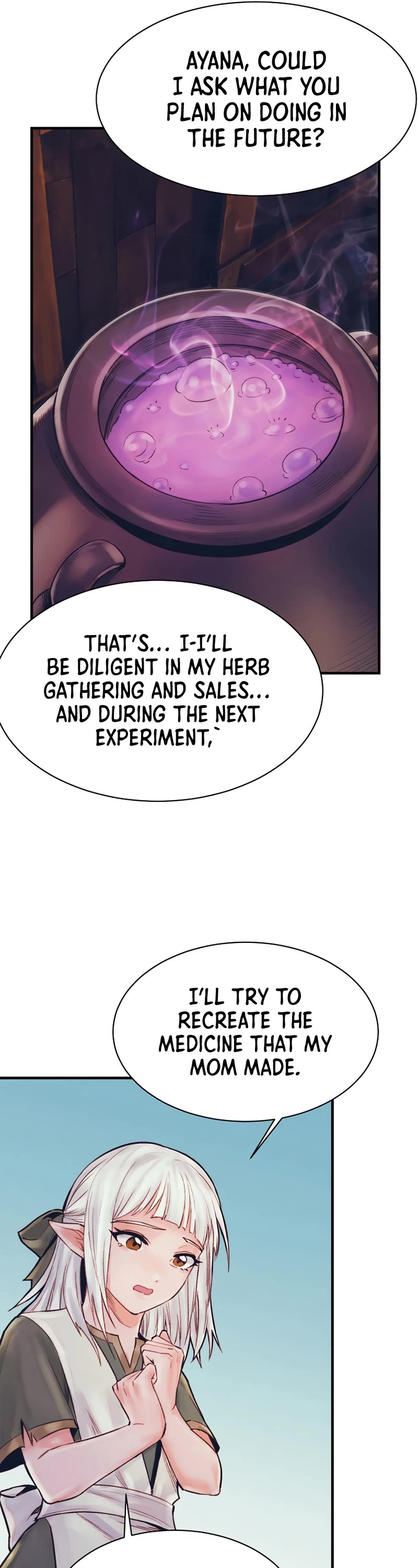 The Healing Priest of the Sun Chapter 66 page 34 - Chapter 66