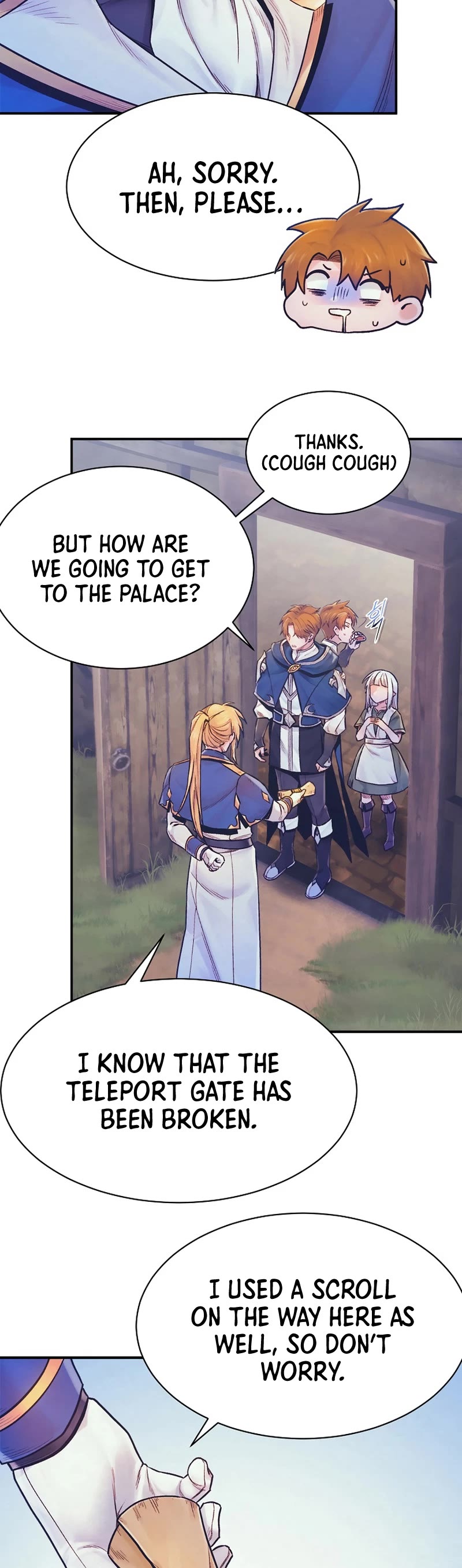 The Healing Priest of the Sun Chapter 71 page 35 - Chapter 71