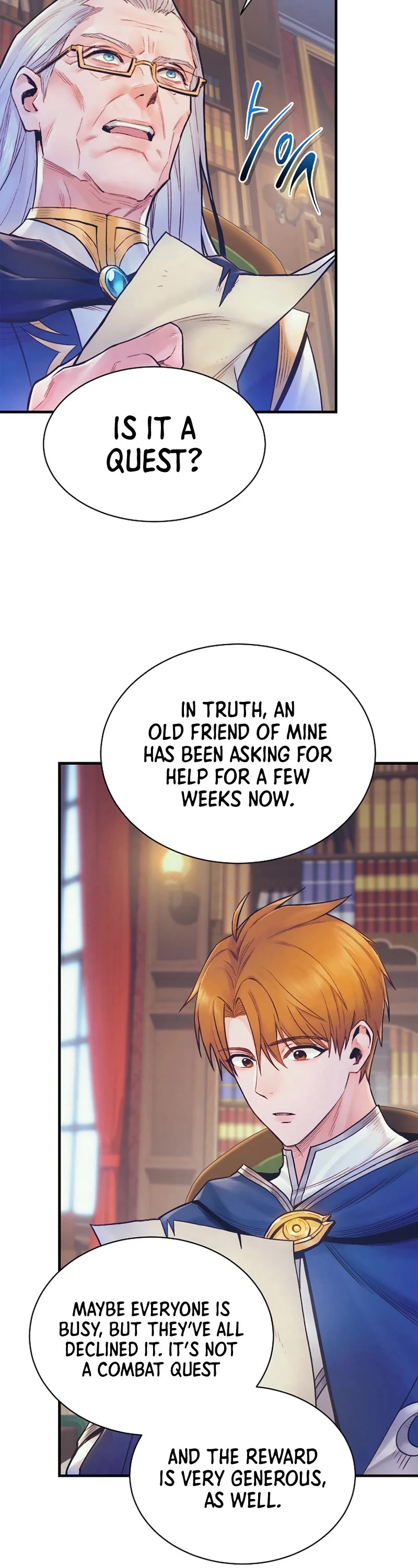 The Healing Priest of the Sun Chapter 75 page 8 - Chapter 75