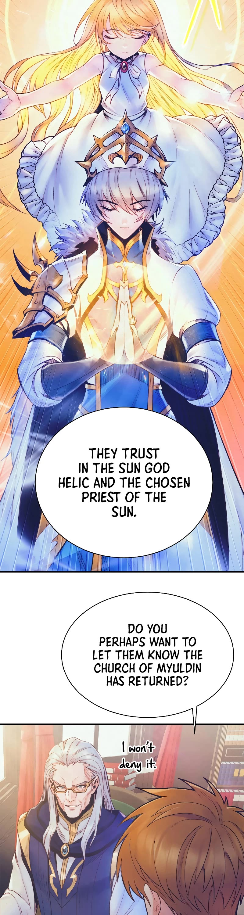 The Healing Priest of the Sun Chapter 76 page 27 - Chapter 76