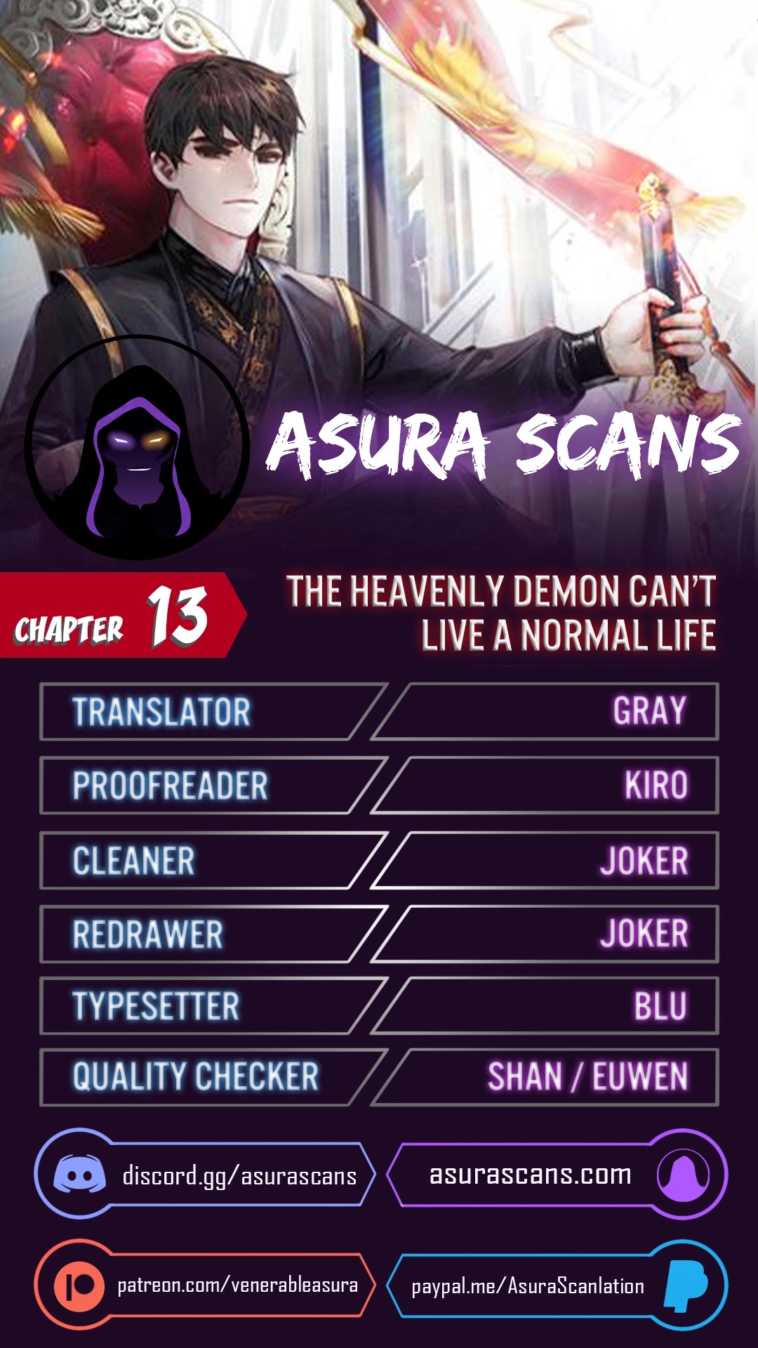 The Heavenly Demon Can't Live a Normal Life Chapter 13 page 1 - Chapter 13