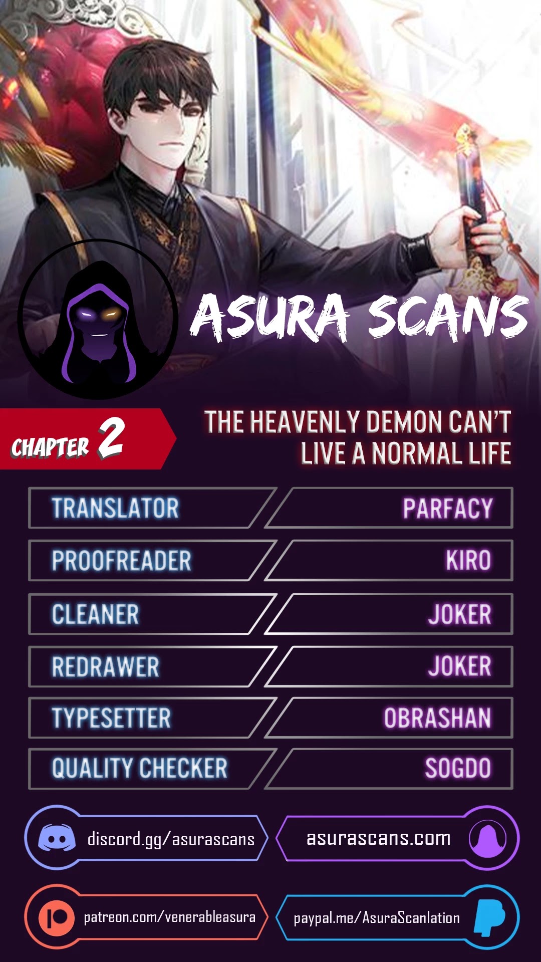 The Heavenly Demon Can't Live a Normal Life Chapter 2 page 1 - Chapter 2