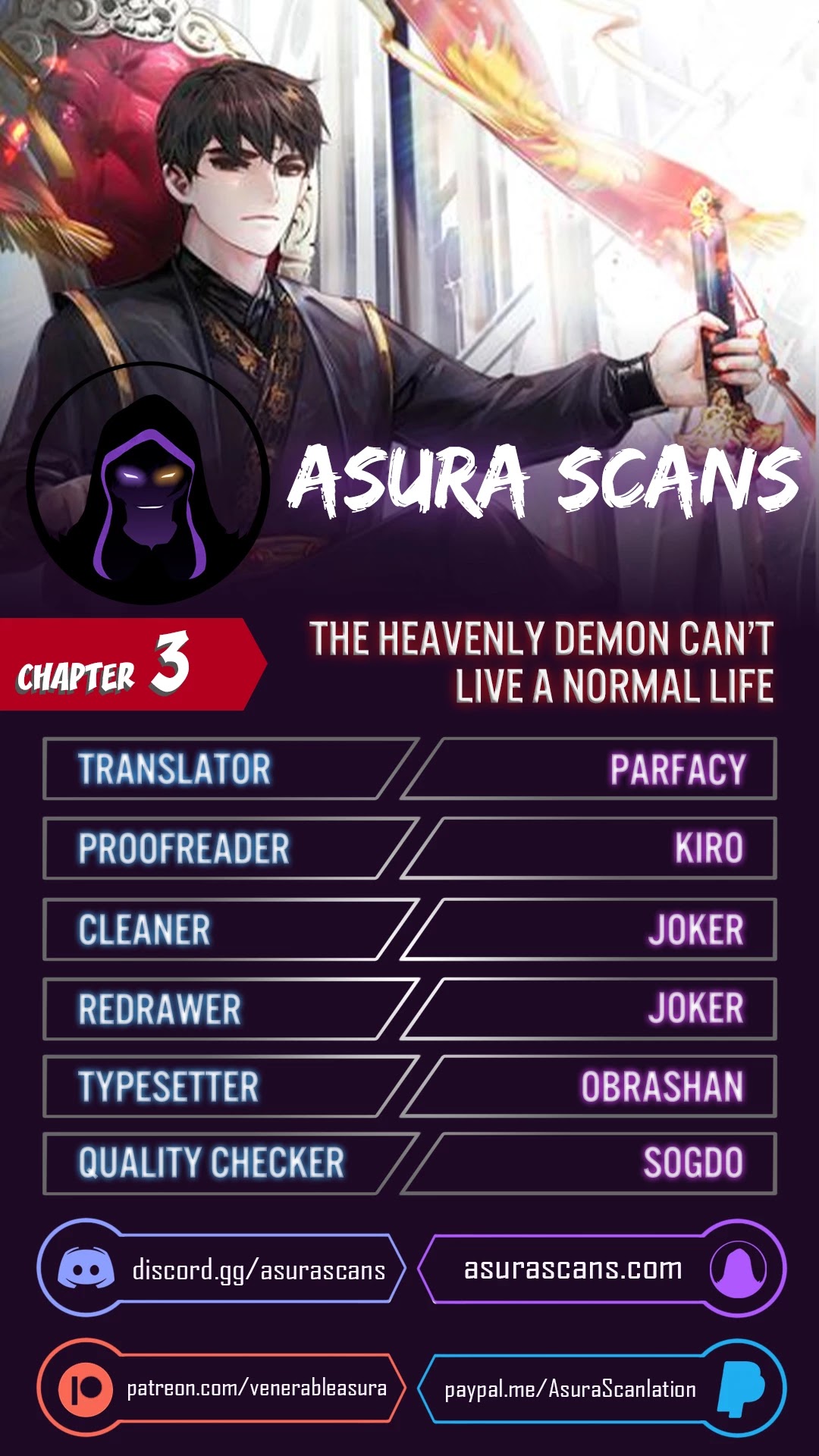 The Heavenly Demon Can't Live a Normal Life Chapter 3 page 1 - Chapter 3