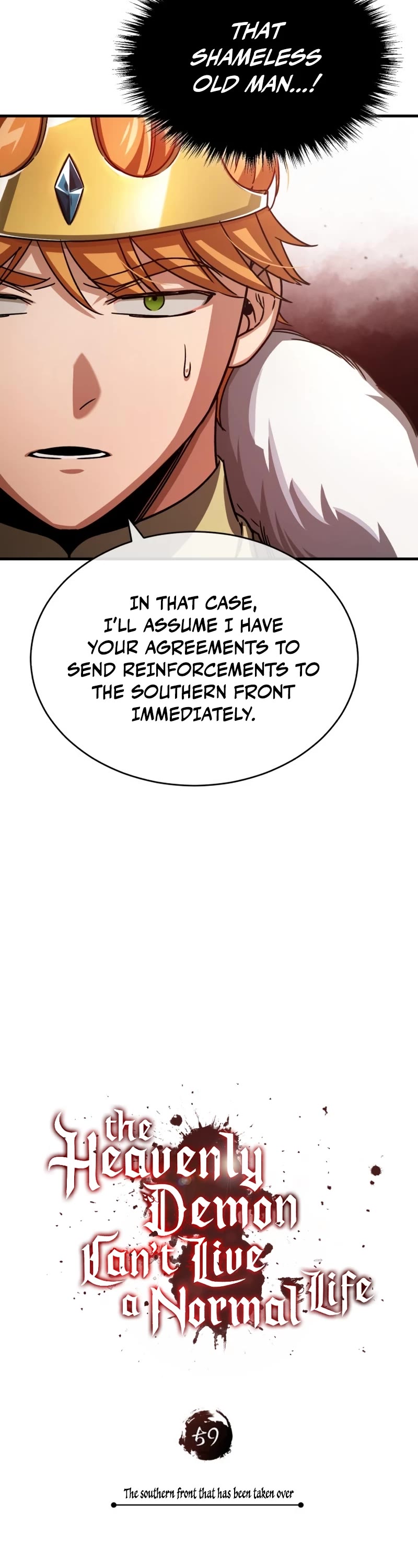 The Heavenly Demon Can't Live a Normal Life Chapter 59 page 48 - Chapter 59: The southern front that has been taken over