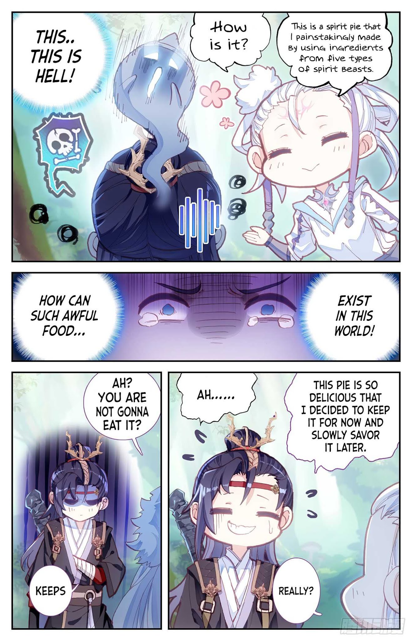 The Heaven's List Chapter 13.5 page 3 - Chapter 13.5: First Meeting (3)