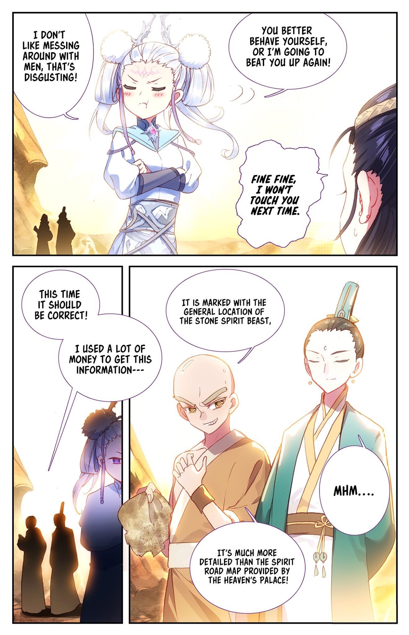 The Heaven's List Chapter 23.5 page 4 - Chapter 23.5: Stone Spirit Beast (2)
