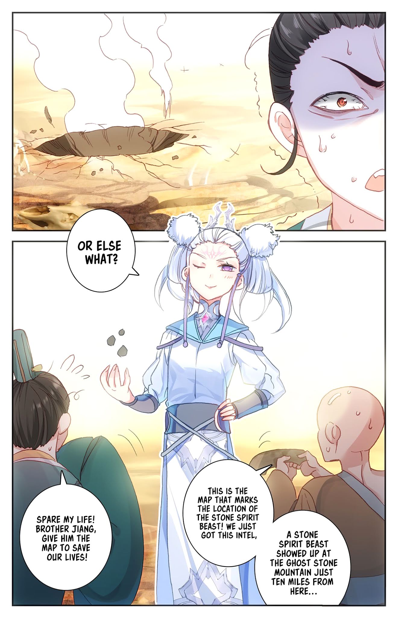 The Heaven's List Chapter 23.5 page 8 - Chapter 23.5: Stone Spirit Beast (2)