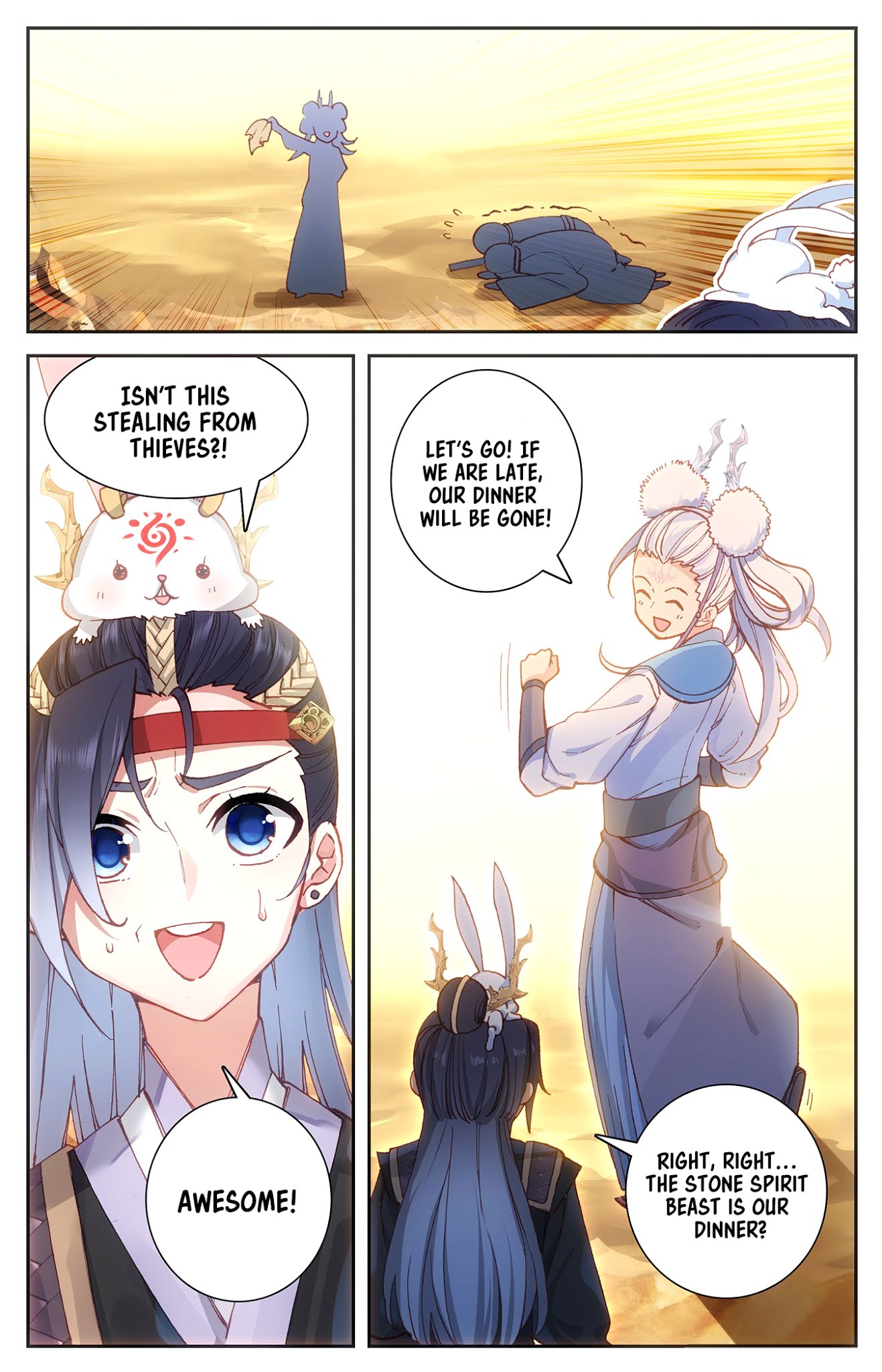 The Heaven's List Chapter 23.5 page 9 - Chapter 23.5: Stone Spirit Beast (2)