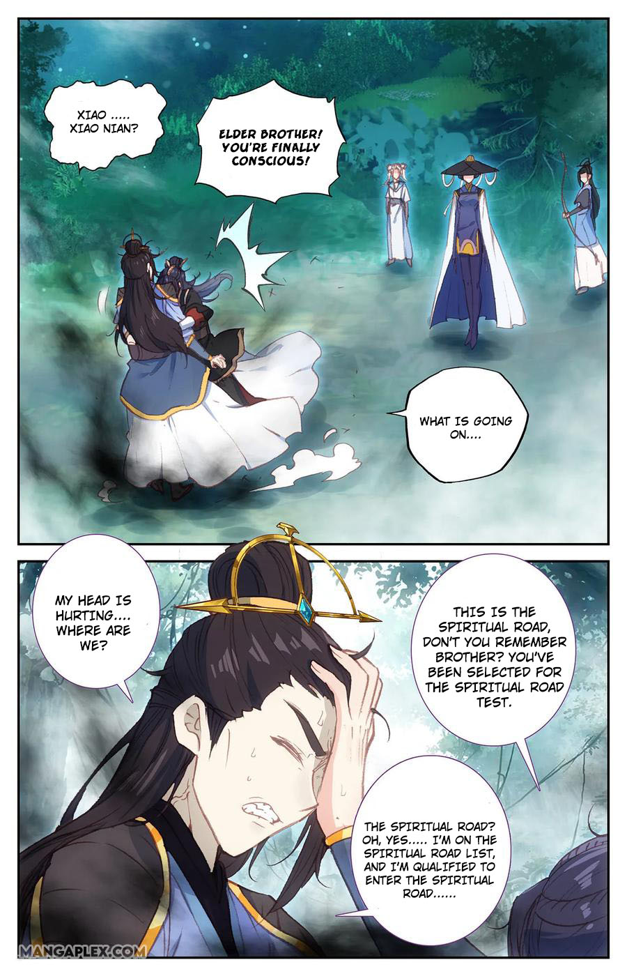 The Heaven's List Chapter 62.5 page 4 - Chapter 62.5: Waking Up Qin Yuan (2)