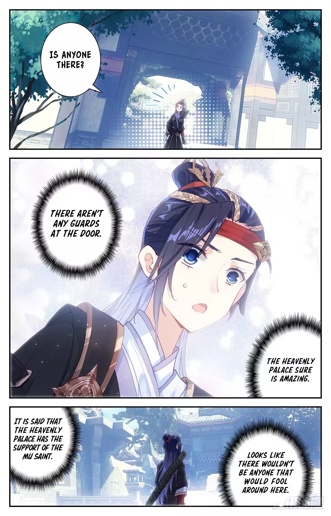 The Heaven's List Chapter 8 page 12 - Chapter 8: The Journey To The Spiritual Road