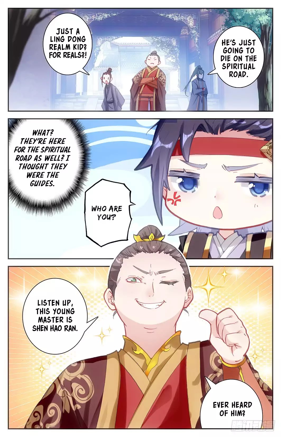 The Heaven's List Chapter 8 page 14 - Chapter 8: The Journey To The Spiritual Road
