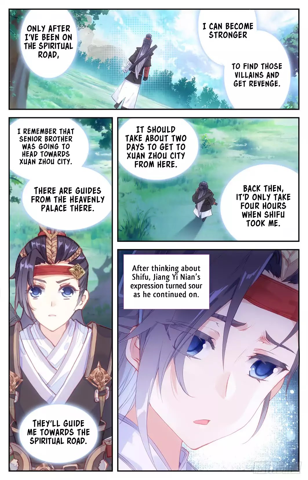 The Heaven's List Chapter 8 page 7 - Chapter 8: The Journey To The Spiritual Road