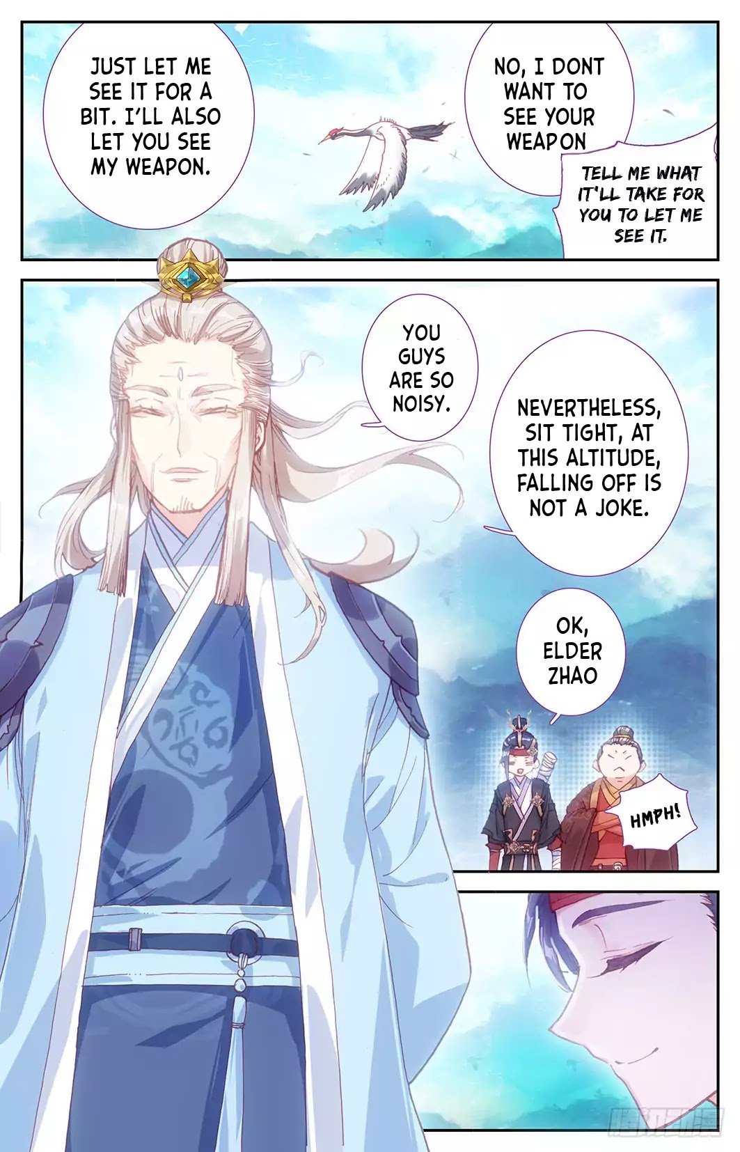 The Heaven's List Chapter 9.5 page 10 - Chapter 9.5: Wind Spirit Crane (2)