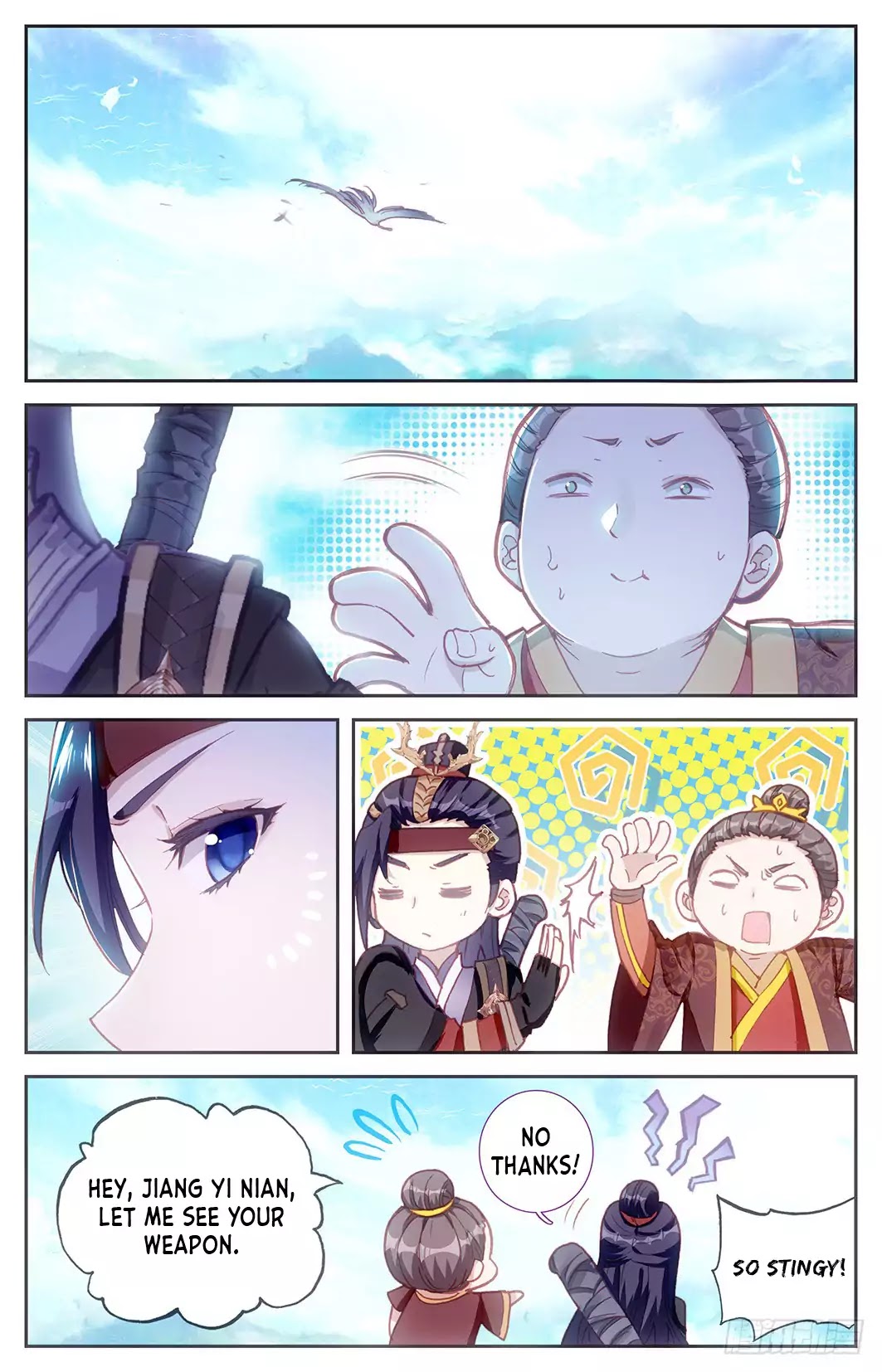 The Heaven's List Chapter 9.5 page 9 - Chapter 9.5: Wind Spirit Crane (2)