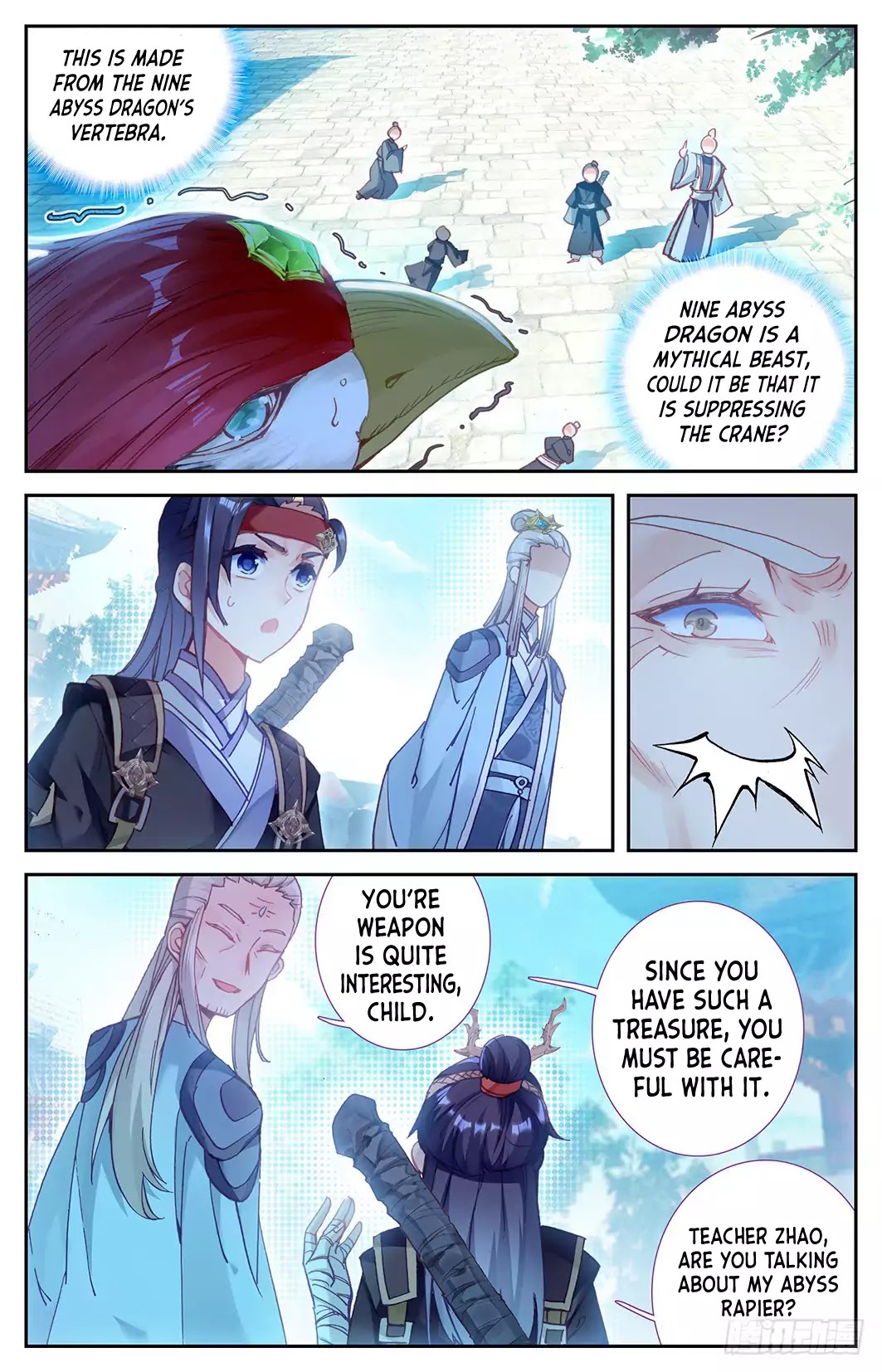 The Heaven's List Chapter 9 page 12 - Chapter 9: Wind Spirit Crane