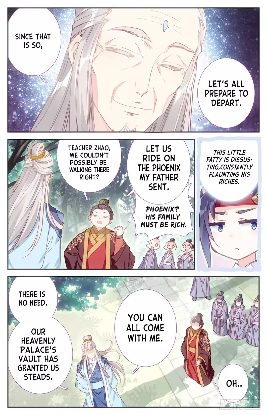 The Heaven's List Chapter 9 page 6 - Chapter 9: Wind Spirit Crane