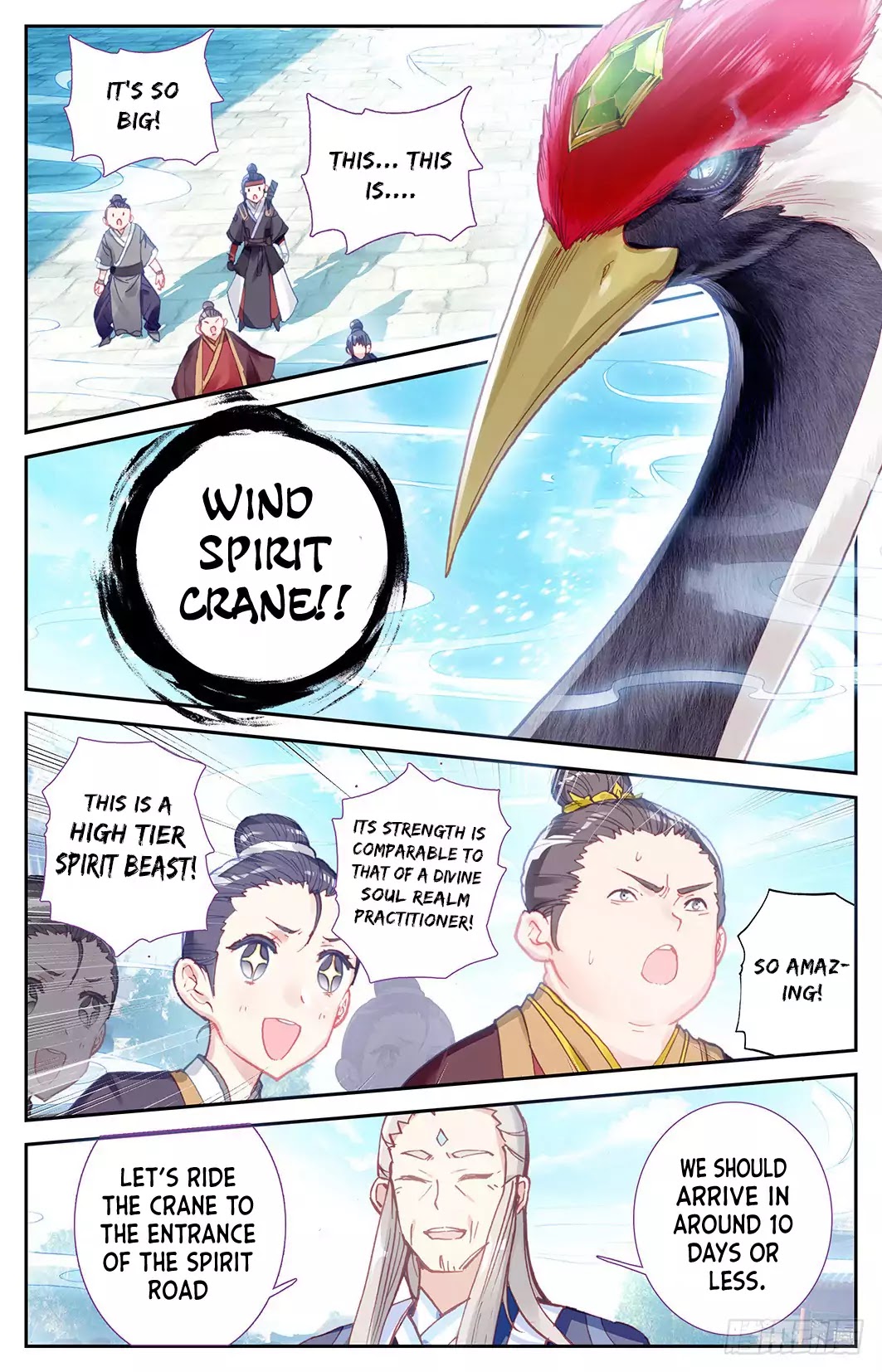 The Heaven's List Chapter 9 page 9 - Chapter 9: Wind Spirit Crane