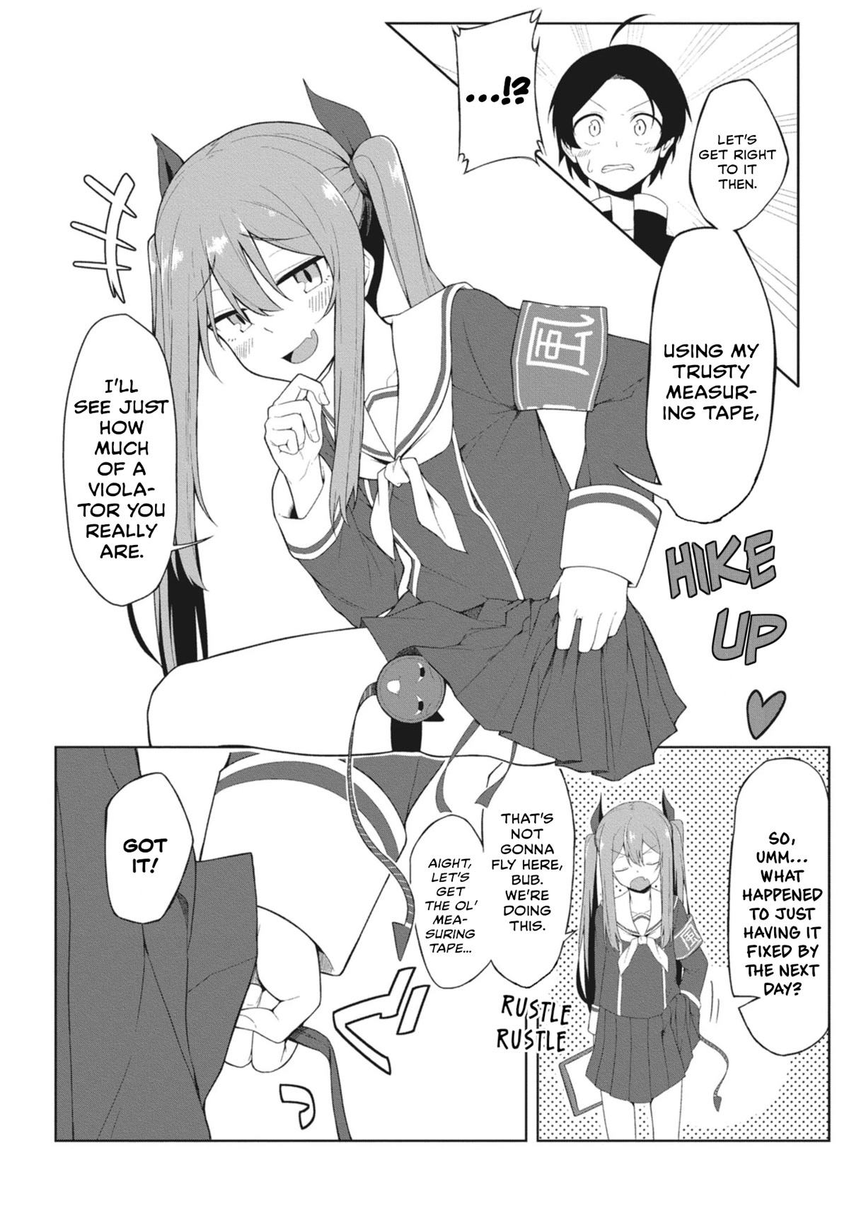 The Hella Weak Disciplinary Committee Chairman, Kaeri-chan Chapter 1 page 10 - Chapter 1