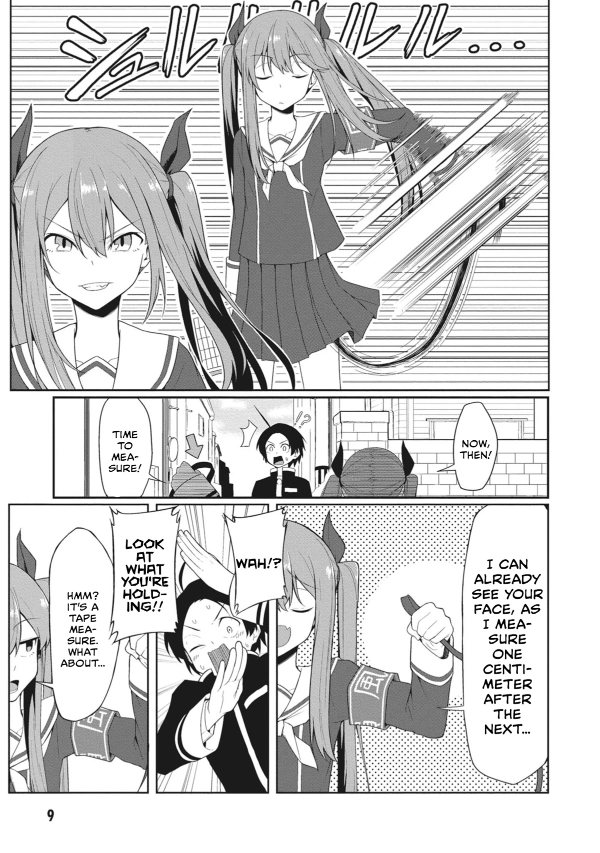 The Hella Weak Disciplinary Committee Chairman, Kaeri-chan Chapter 1 page 11 - Chapter 1