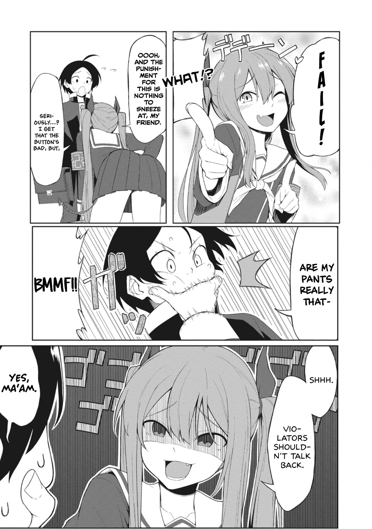 The Hella Weak Disciplinary Committee Chairman, Kaeri-chan Chapter 1 page 9 - Chapter 1