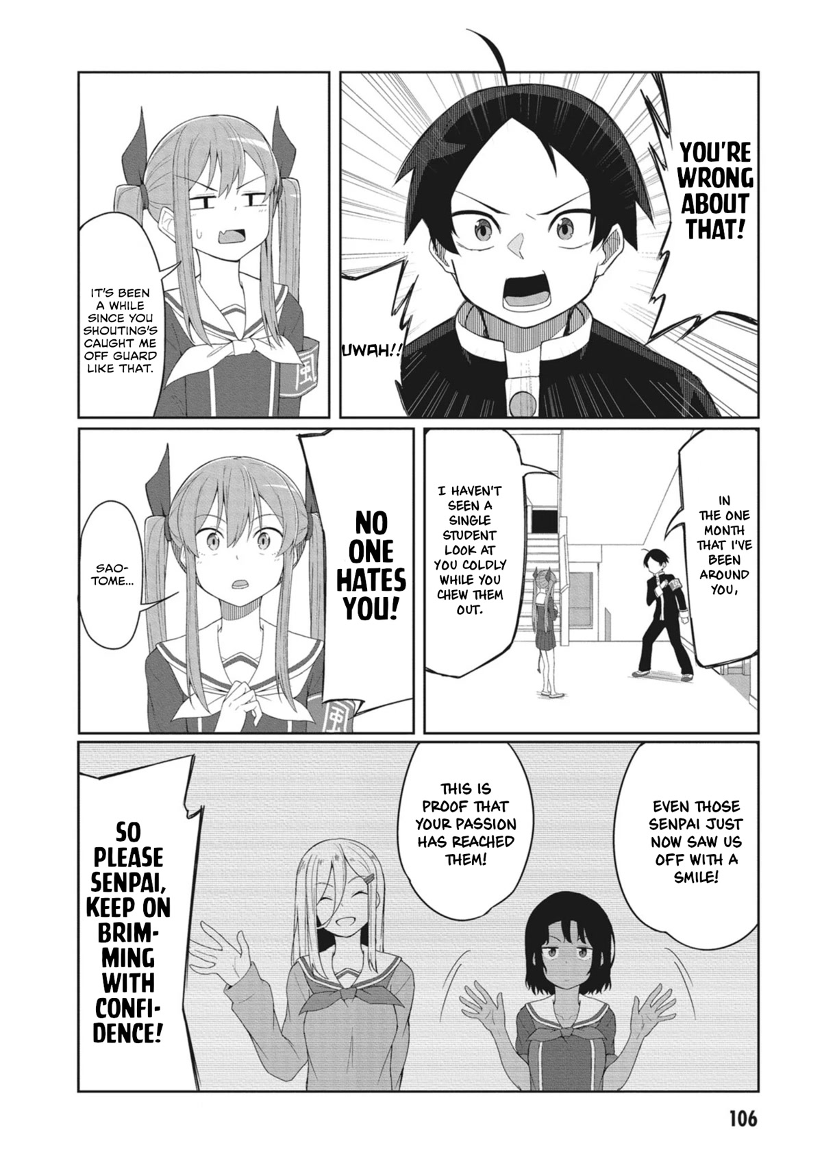 The Hella Weak Disciplinary Committee Chairman, Kaeri-chan Chapter 10 page 8 - Chapter 10