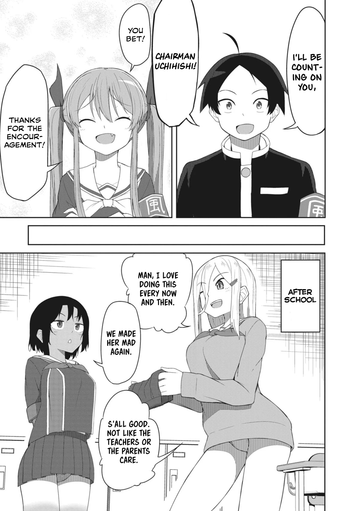 The Hella Weak Disciplinary Committee Chairman, Kaeri-chan Chapter 10 page 9 - Chapter 10