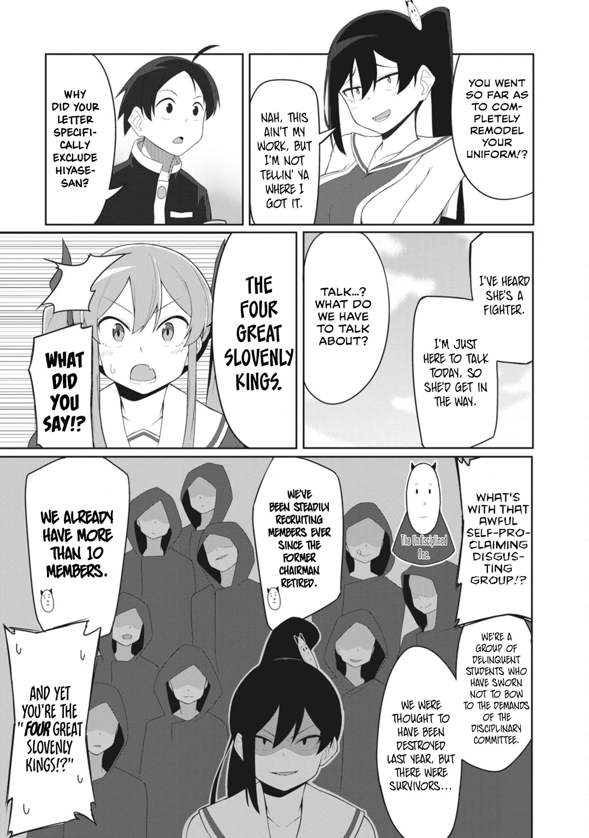 The Hella Weak Disciplinary Committee Chairman, Kaeri-chan Chapter 12 page 5 - Chapter 12