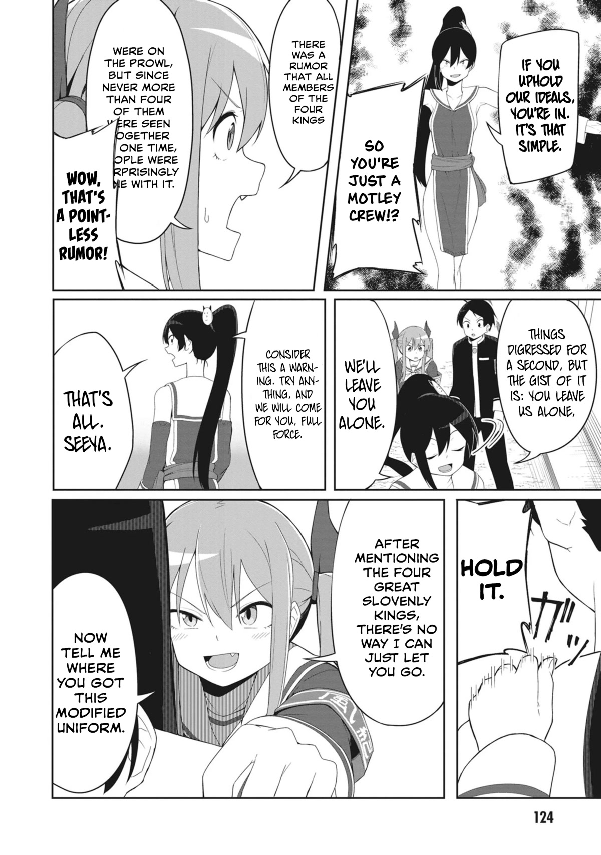 The Hella Weak Disciplinary Committee Chairman, Kaeri-chan Chapter 12 page 6 - Chapter 12