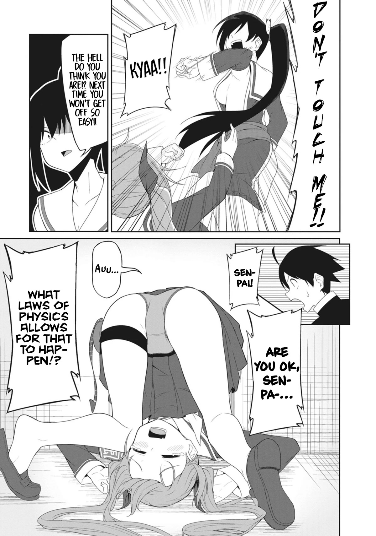 The Hella Weak Disciplinary Committee Chairman, Kaeri-chan Chapter 12 page 7 - Chapter 12