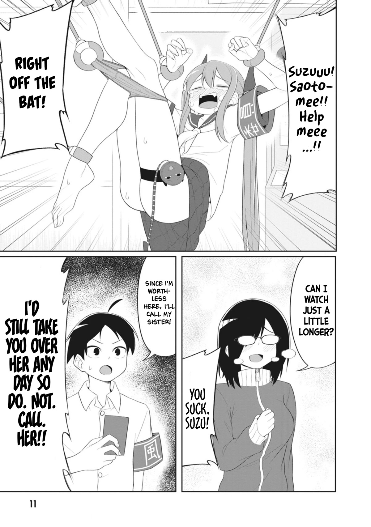 The Hella Weak Disciplinary Committee Chairman, Kaeri-chan Chapter 13 page 13 - Chapter 13