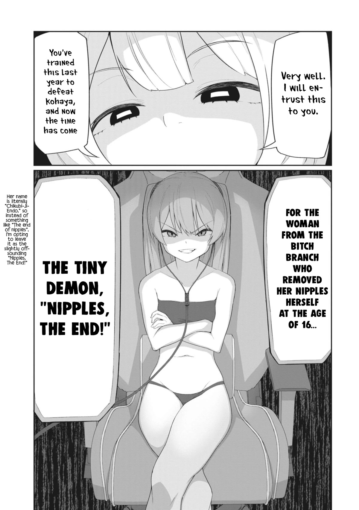 The Hella Weak Disciplinary Committee Chairman, Kaeri-chan Chapter 13 page 6 - Chapter 13