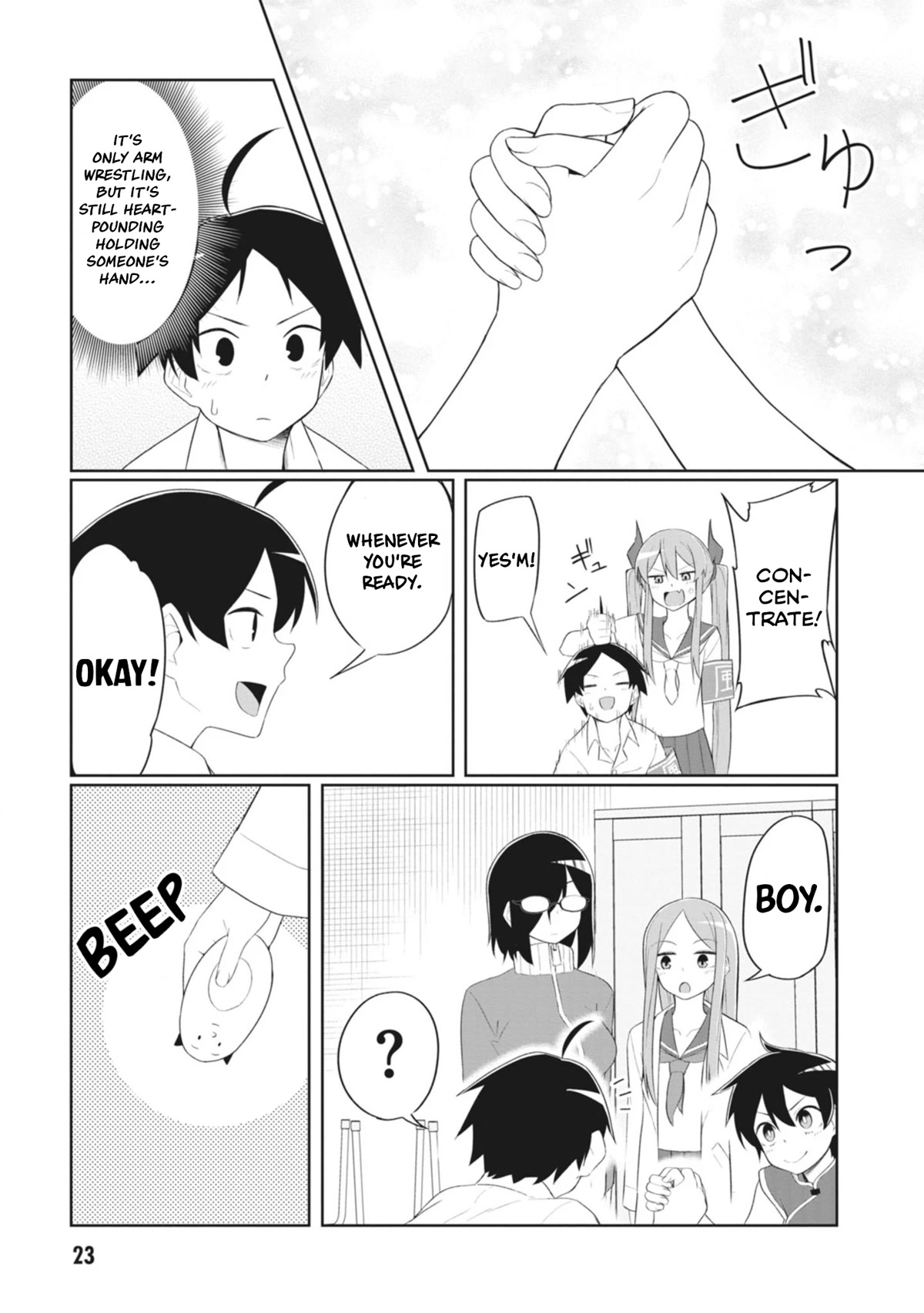 The Hella Weak Disciplinary Committee Chairman, Kaeri-chan Chapter 14 page 9 - Chapter 14