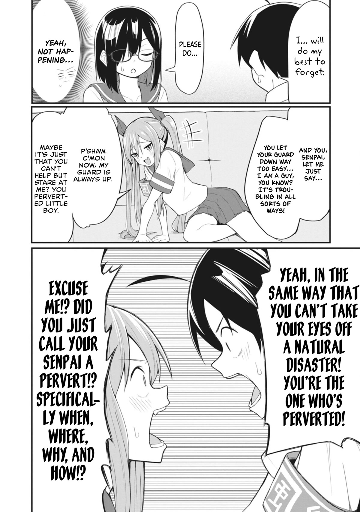 The Hella Weak Disciplinary Committee Chairman, Kaeri-chan Chapter 17 page 4 - Chapter 17