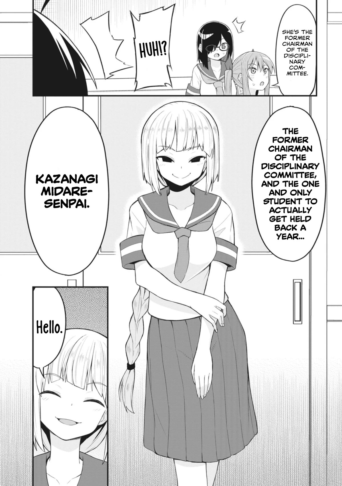 The Hella Weak Disciplinary Committee Chairman, Kaeri-chan Chapter 17 page 8 - Chapter 17