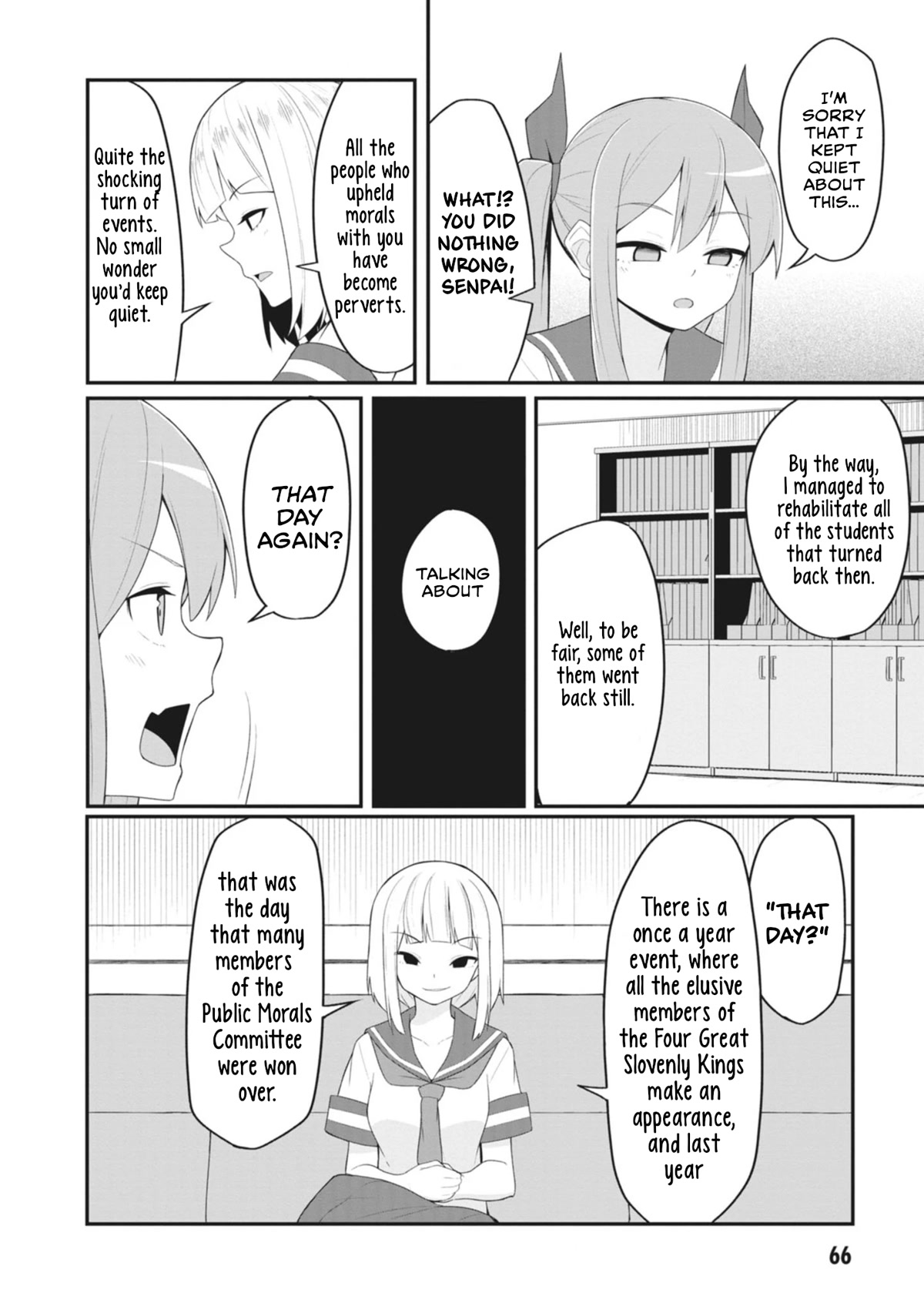 The Hella Weak Disciplinary Committee Chairman, Kaeri-chan Chapter 18 page 6 - Chapter 18