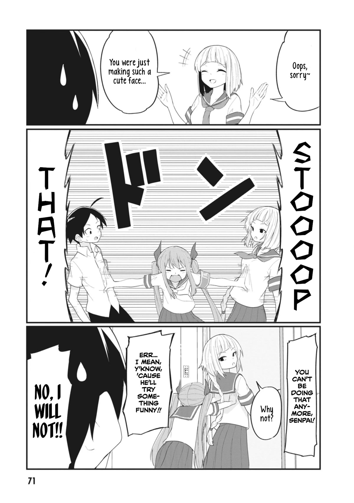 The Hella Weak Disciplinary Committee Chairman, Kaeri-chan Chapter 19 page 3 - Chapter 19
