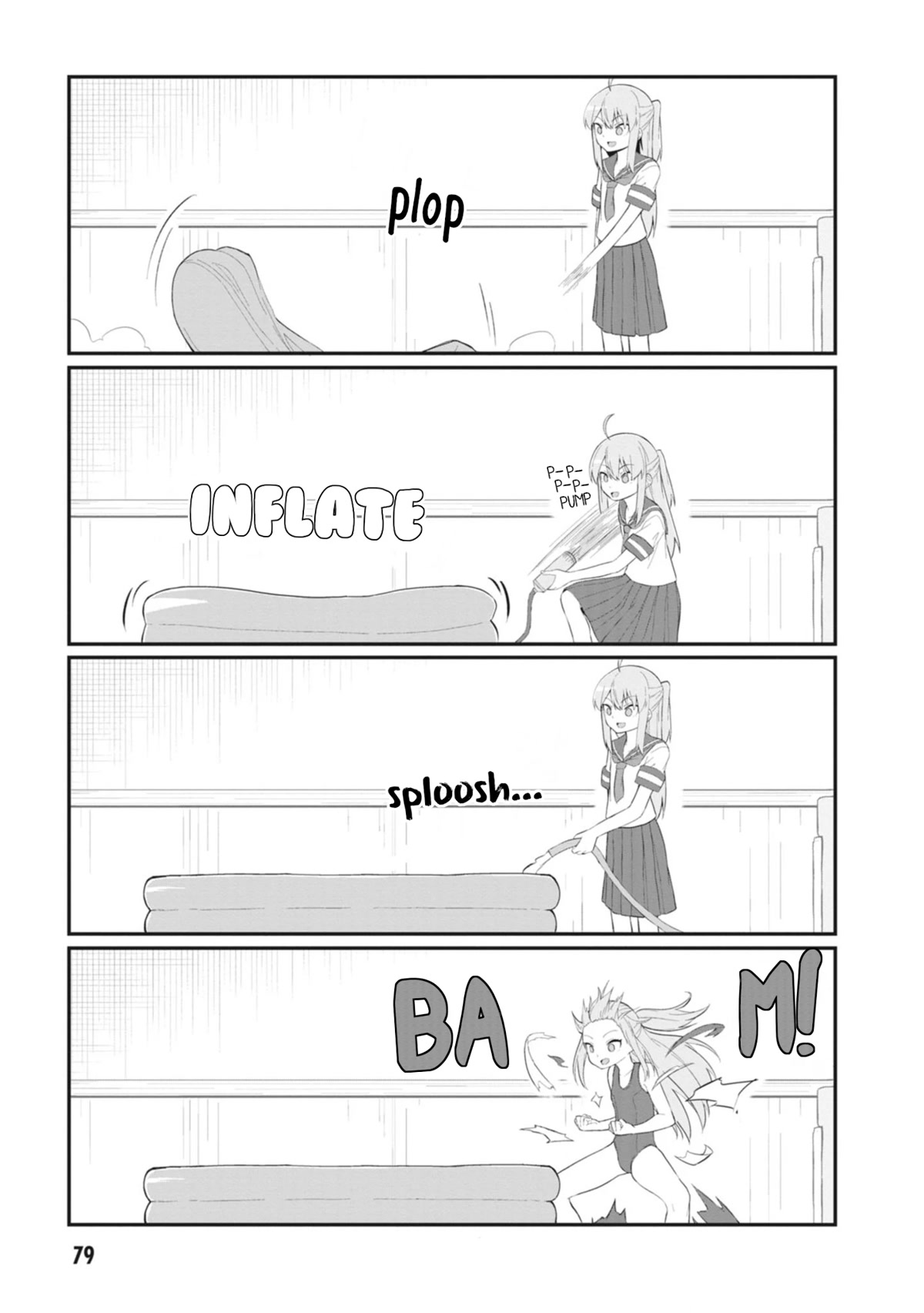 The Hella Weak Disciplinary Committee Chairman, Kaeri-chan Chapter 20 page 3 - Chapter 20