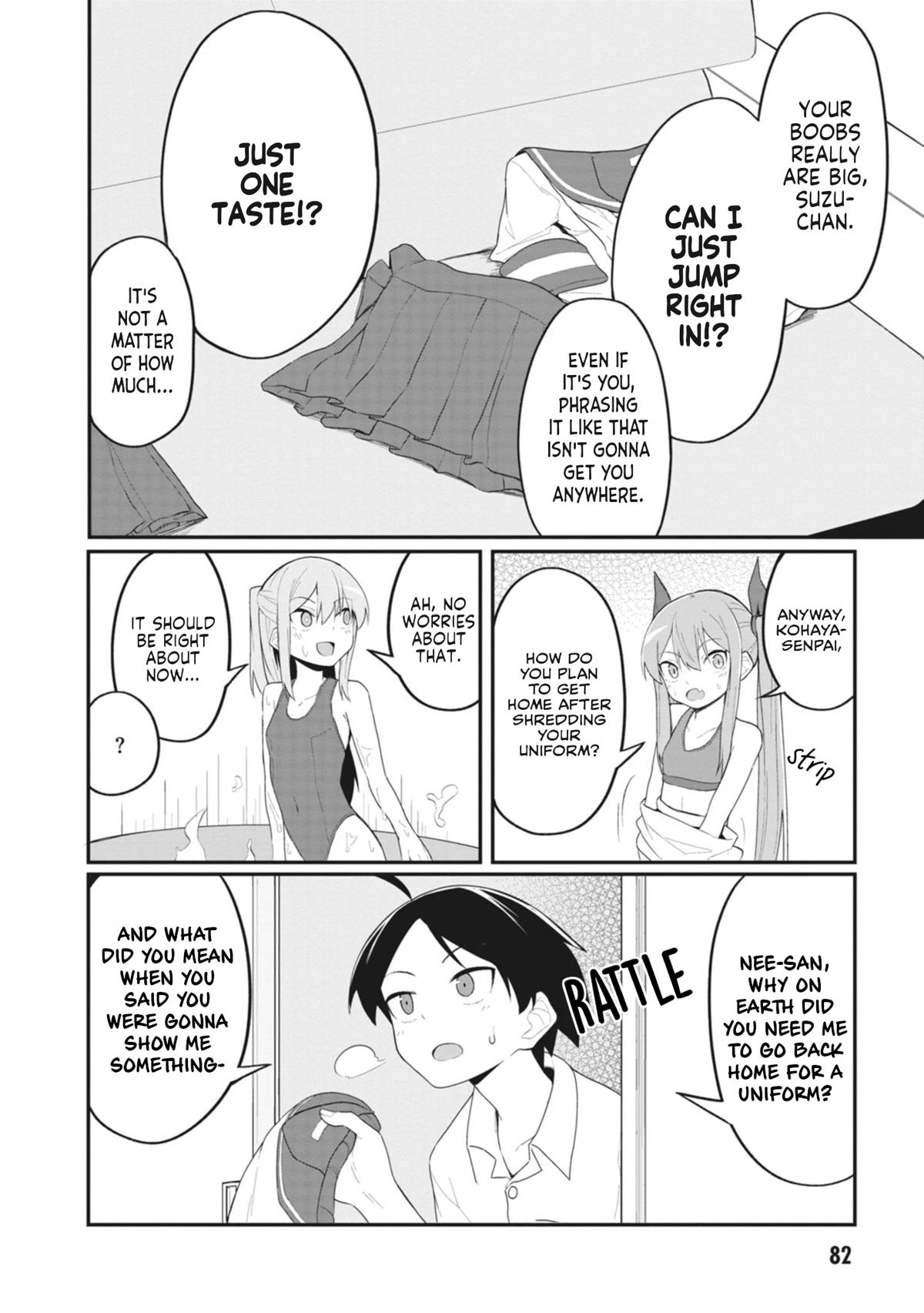 The Hella Weak Disciplinary Committee Chairman, Kaeri-chan Chapter 20 page 6 - Chapter 20